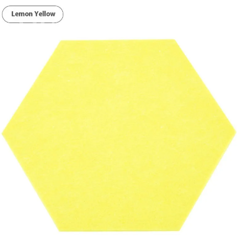 Sanctuary Hexagon Acoustic Felt Panels (12-Pack)