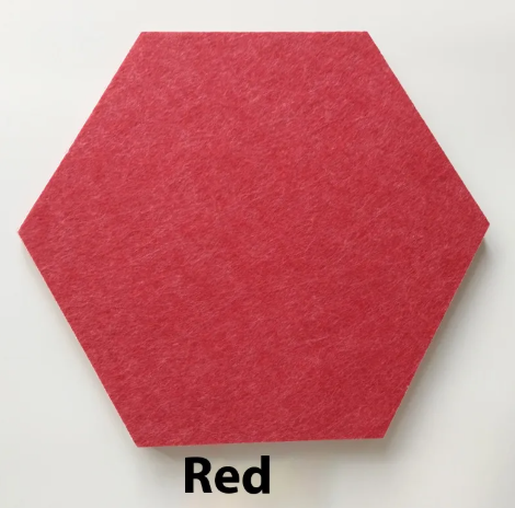 Sanctuary Hexagon Acoustic Felt Panels (12-Pack)