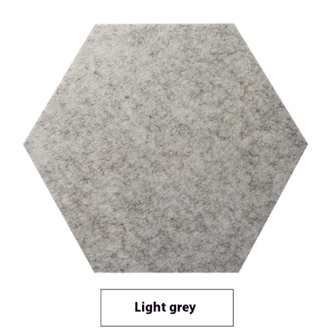 Sanctuary Hexagon Acoustic Felt Panels (12-Pack)