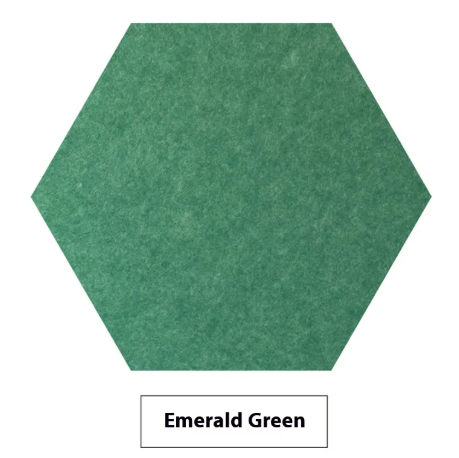 Sanctuary Hexagon Acoustic Felt Panels (12-Pack)