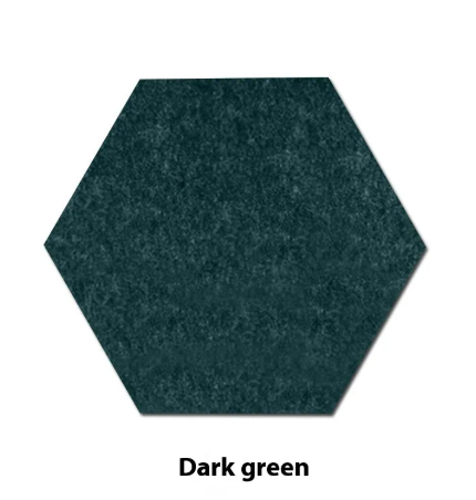 Sanctuary Hexagon Acoustic Felt Panels (12-Pack)