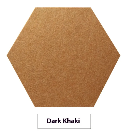 Sanctuary Hexagon Acoustic Felt Panels (12-Pack)