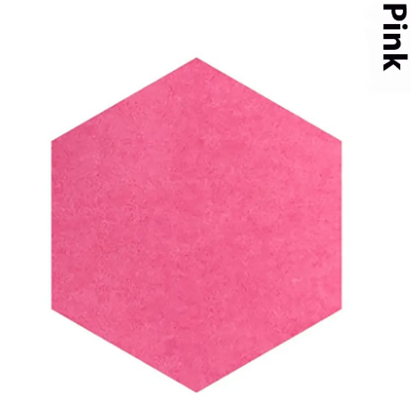 Sanctuary Hexagon Acoustic Felt Panels (12-Pack)